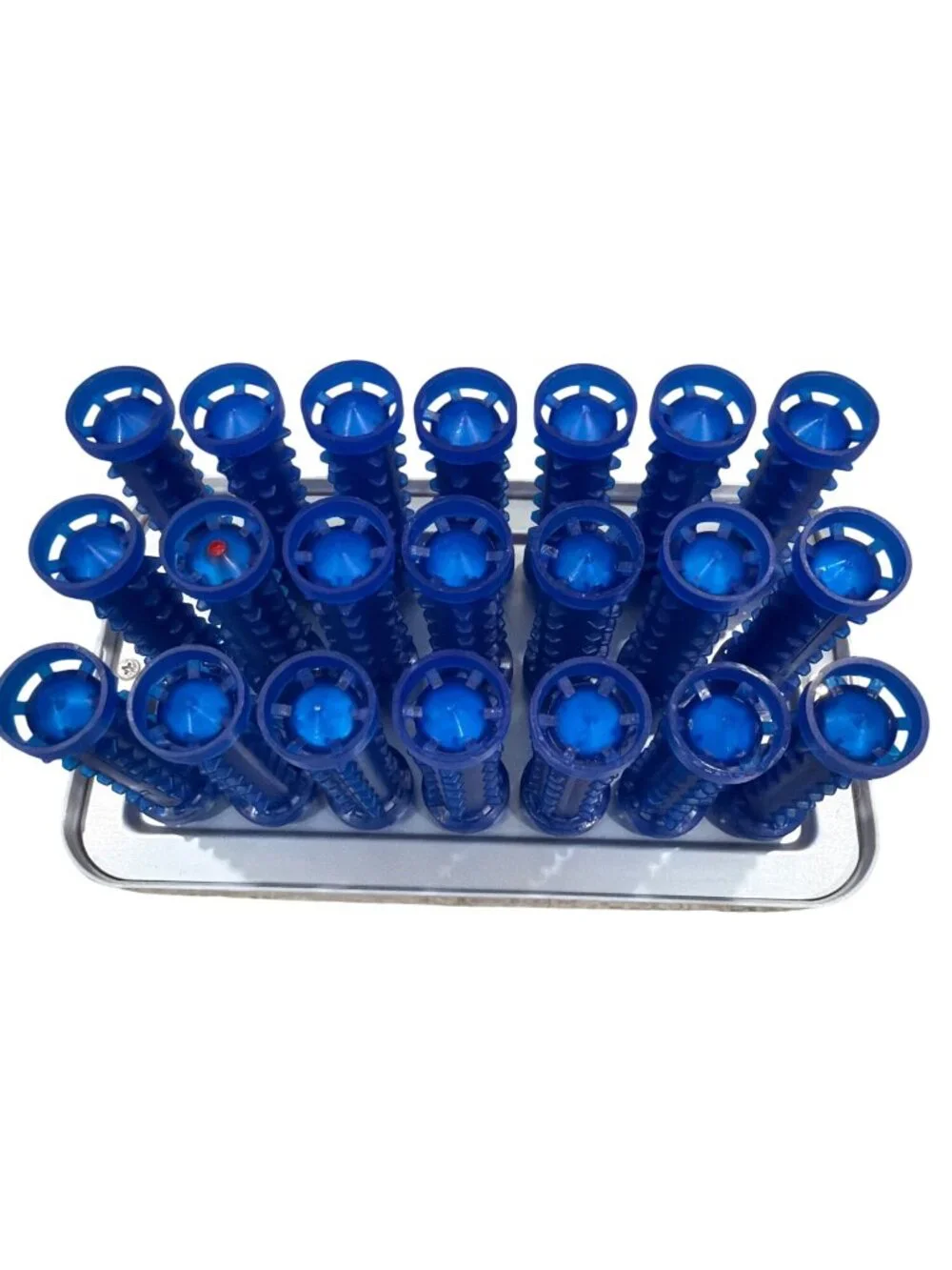Remington Tight Curls Electric Hair Setter Rollers Set With Case Blue White